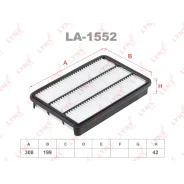 ������ ��������� LYNXauto, ���. LA-1552 LA1552 ����