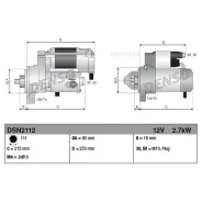 ������� Heavy duty 12V 2.7Kw Denso DSN2112 Toyota DSN2112 ����