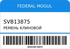 ������ �������� Federal Mogul SVB13875 SVB13875 ����