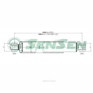 �����������_�������� ������� ������ Hyundai H100 93, Porter ����� Sensen 12130026 12130026 ����