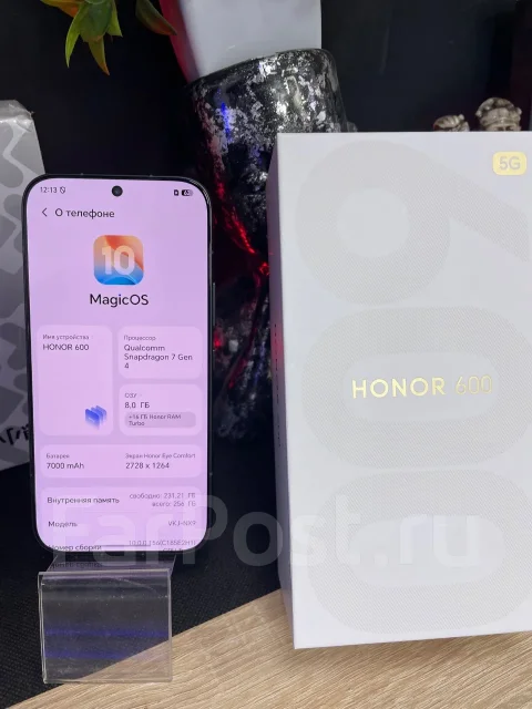 Honor 600. �/�, 256 ��, ������, 3G, 4G LTE, 5G, Dual-SIM ����