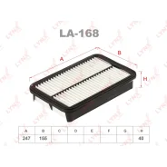 ������ ��������� LYNXauto, ���. LA-168 LA168 ����