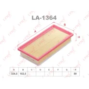 ������ ��������� LYNXauto, ���. LA-1364 LA1364 ����