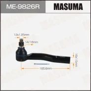 ���������� ������� ���� Masuma Toyota C-HR / ZYX10, NGX50 16- RH, ������ ME9826R ����