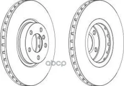 ���� ����. ���. BMW X5 E70 07-13/X6 E71, E72, F16, F86 08-19 (348x30) Ferodo ���. DDF1713C-1 DDF1713C1 ����