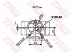 ��������� ��������� TRW ���. BWH173 BWH173 ����
