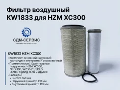 ������ ��������� KW1833 ��� HZM XC300 KW1833 ����