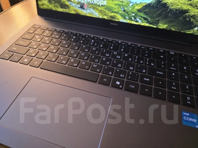 Honor MagicBook X 16. 16", 2����, ��� 16 ��, ���� 512���, WiFi: 1, Bluetooth: 1, ����������� �� 7��. ����