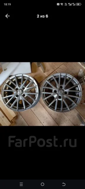 SLK. 6.0x15", 4x100, ET45, �� 64���. ����