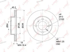 ���� ��������� ������������� (236x18) | ����� | BN1087 ����
