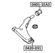 ����������� ������� ������ �������� | ����� ����/��� | Mitsubishi/ Galant EA3A/ EA8A USA 1996-2003 04011EA3 ����