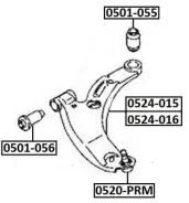 ����������� ������ �������� ������ | ����� ����/��� | Mazda/ Premacy CP 1999-2005323 BJ 1998-2002 0501055 ����
