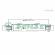 �����������_�������� ������� ������ Hyundai H100 93, Porter ����� Sensen 12130026 12130026 ����