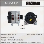 ��������� Volkswagen / CASD, CJMA, CVWA, CRCD (14V/130A) Masuma AL-E417 Masuma ALE417 ALE417 ����
