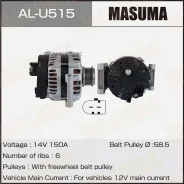 ��������� Citroen/ (14V/150A) Masuma AL-U515 Masuma ALU515 ALU515 ����