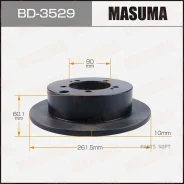 ���� ��������� (�������� 2 ��, ���� �� 1 ��) Masuma BD-3529 Masuma BD3529 BD3529 ����