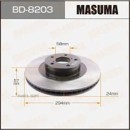 ���� ��������� (�������� 2 ��, ���� �� 1 ��) Masuma BD-8203 Masuma BD8203 BD8203 ����