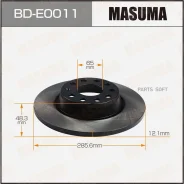 ���� ��������� [��. 2 ��. ���� �� 1 ��. ] Masuma BD-E0011 Masuma BDE0011 BDE0011 ����