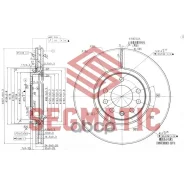 ���� ����. �����. ��� �/� OPEL Astra G/H/Zafira/SAAB 9-5 1.6-3.0/1.9CDTI 98- [308*42*25], 5 ���. Segmatic ���. SBD30093185 SBD30093185 ����