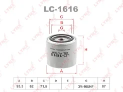 ������ ��������! ��� 1x Volvo F10/12/16/FH12/16/740-960/S40/�V70/S90/V90 LC1616 LC1616 ����