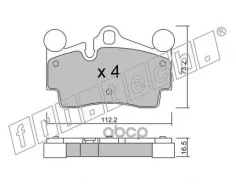 ������� �������� ������ VW Touareg 3.2/3.6/4.2/6.0/3.0TDi 02 fri.tech. ���. 671.0 6710 ����