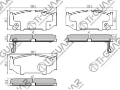 ��������� ������� �������� /�������� �������� 4�� /TI-GUAR ��� Suzuki Swift III 2003-2011; TG-9529 PN9529 MQ502337 Tiguar TG9529 TG9529 ����
