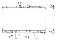 �������� �������� Mitsubishi Carisma 93-97 2.0 / ���� / ��� ����. [178NRF53313] 53313 ����