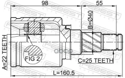 ���� ���������� �������� Nissan NOTE (E11) (2006-2013) [178Febest0211B10ATLH] 0211B10ATLH ����