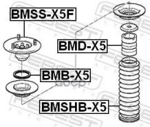 ����� ��������� ������������ X5 E53 (2000-2007) [178Febestbmssx5F] BMSSX5F ����