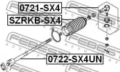 ���������� ������� Suzuki SX4/Grand Vitara (2006) [178Febest0721SX4] 0721SX4 ����