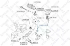 ������ ��������� ������������� Mitsubishi Lancer 2007/Peugeot 4007 (2008) [178Stellox5600346SX] 5600346SX ����