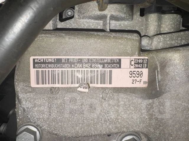 ��������� CAXA 1.4 TSI Passat B7 94 ���. �� 03C100092 ����