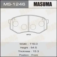 ������� ����. ���. Toyota Mark 2/ Chaiser/ Cresta GX80 88-93 Masuma MS1246 MS1246 ����