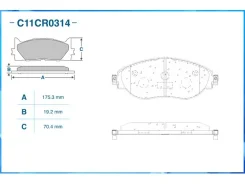 ������� ��������� �������� Volkswagen Passat B8 2014-2019, GOLF VII 5G1 2013-, Skoda Octavia III A7 2013-2017, Volkswagen GOLF VII R 5G5 2017-2020 C11...