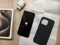 Apple iPhone 15 Pro Max. �/�, 256 ��, �����, 3G, 4G LTE, 5G, NFC, eSIM, ������� �������, ������������ ������� ����