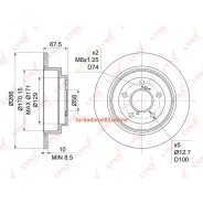 ���� ��������� ��������������� 266x10, ��� Lynxauto BN1126 BN1126 ����