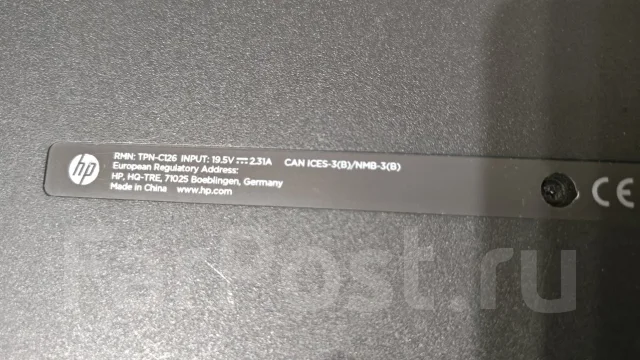 HP 250 G6. 15.6", 1,4����, ��� 2048 ��, ���� 500���, WiFi: 1, Bluetooth: 1 ����