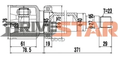 ���� ���������� ������ 22x40x23 Drivestar ���. Icefd1001FR ICEFD1001FR ����