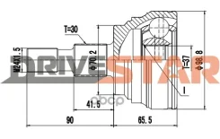 ���� �������� 37x70x30 Drivestar ���. OCEM0002F OCEM0002F ����