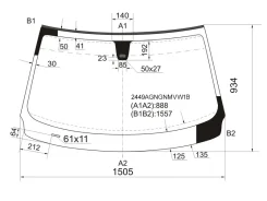 ������ ������� (������ ����� / �������) BMW X3 03-10 Fuyao 2449Agngnmvw1B 2449AGNGNMVW1B ����