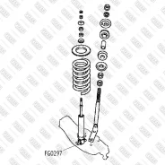 ����������� ������������ Mitsubishi Pajero 08- Fixar FG0297 FG0297 ����