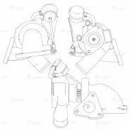 ��������������� Ford Transit (06-) 2.4D (��� TD03) Ford Transit (06-) 2.4D (��� TD03) (LAT 1008) Luzar LAT1008 LAT1008 ����