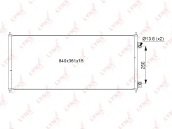 �������� ������������ FORD Transit 2.0-2.4 (00-06) Lynxauto RC0036 RC0036 ����