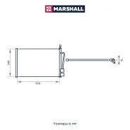 �������� ������������ Ford Fiesta V 02-, Ford Fusion 02-, Mazda 2 03- Marshall M4991073 M4991073 ����