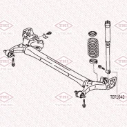 ����������� ������� ������������ Mitsubishi Lancer 00- Tatsumi TEF1042 TEF1042 ����