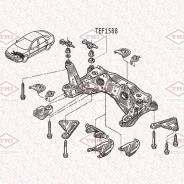 ����������� ��������� ���������� Renault Megane/Scenic 02- Tatsumi TEF1588 TEF1588 ����