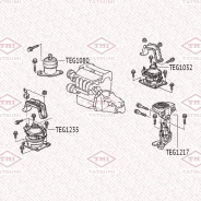 ����� ��������� ����� Honda Accord 02- Tatsumi TEG1217 TEG1217 ����