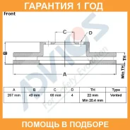 ���� ��������� ��� Advics / B6F384B �������� 12 ��� B6F384B ����