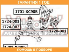 ����������� ASVA / 1701XC90S �������� 12 ��� 1701XC90S ����