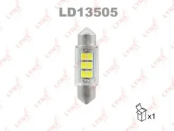 ����� ������������ led c5w t11x35 12v sv8, 5-8 smdx6 6900k Lynxauto [LD13505] LD13505 ����